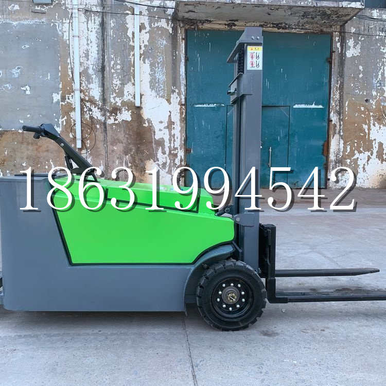 梅州市小型电动叉车1吨2吨步行站驾式电瓶堆高充电装卸车液压升降车铲车